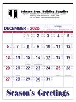Triumph® Calendars Patriotic Contractor Memo Calendar — view 2