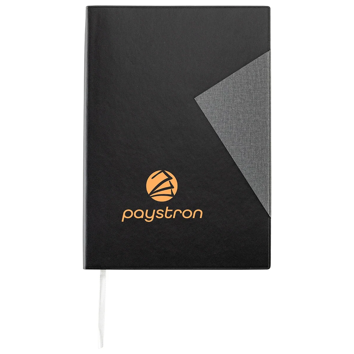 Side profile of the Trivium Hardcover Journal showing its bound spine