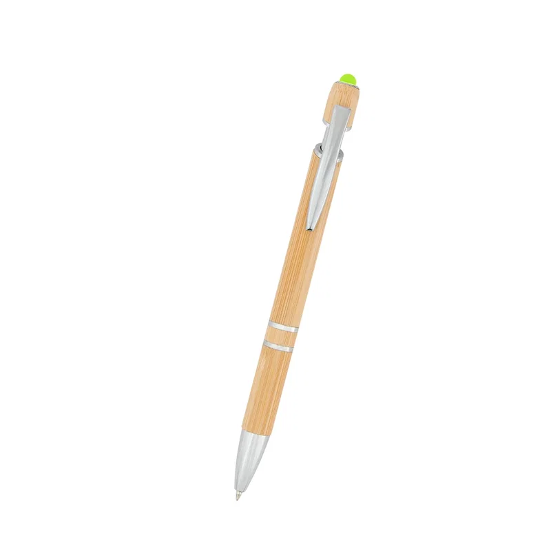 Tropical Bamboo Incline Pen With Stylus — view 22