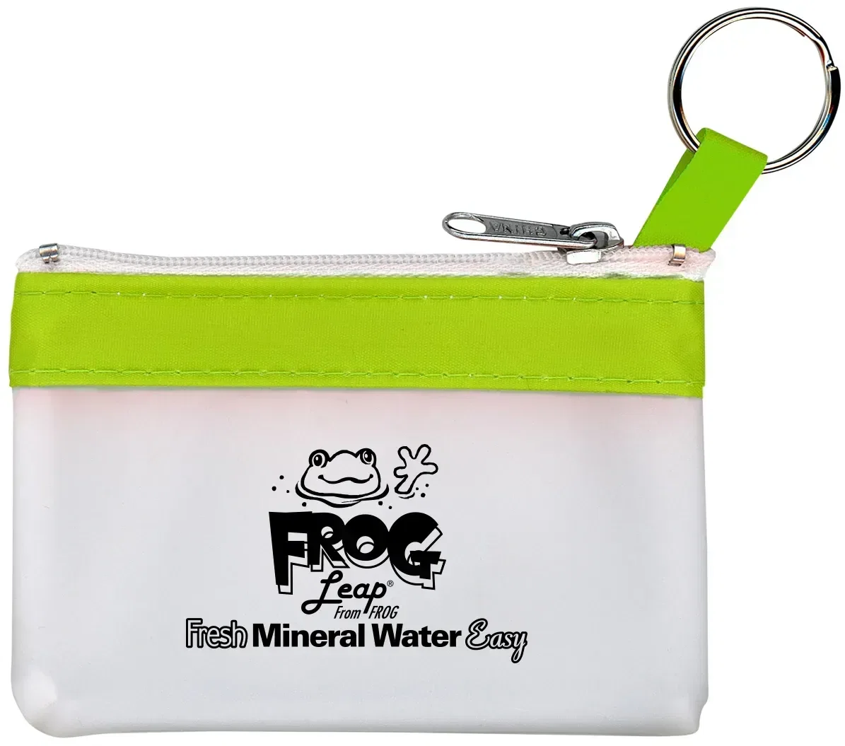 Custom Branded Tropical Pearl Zip Purse — view 2