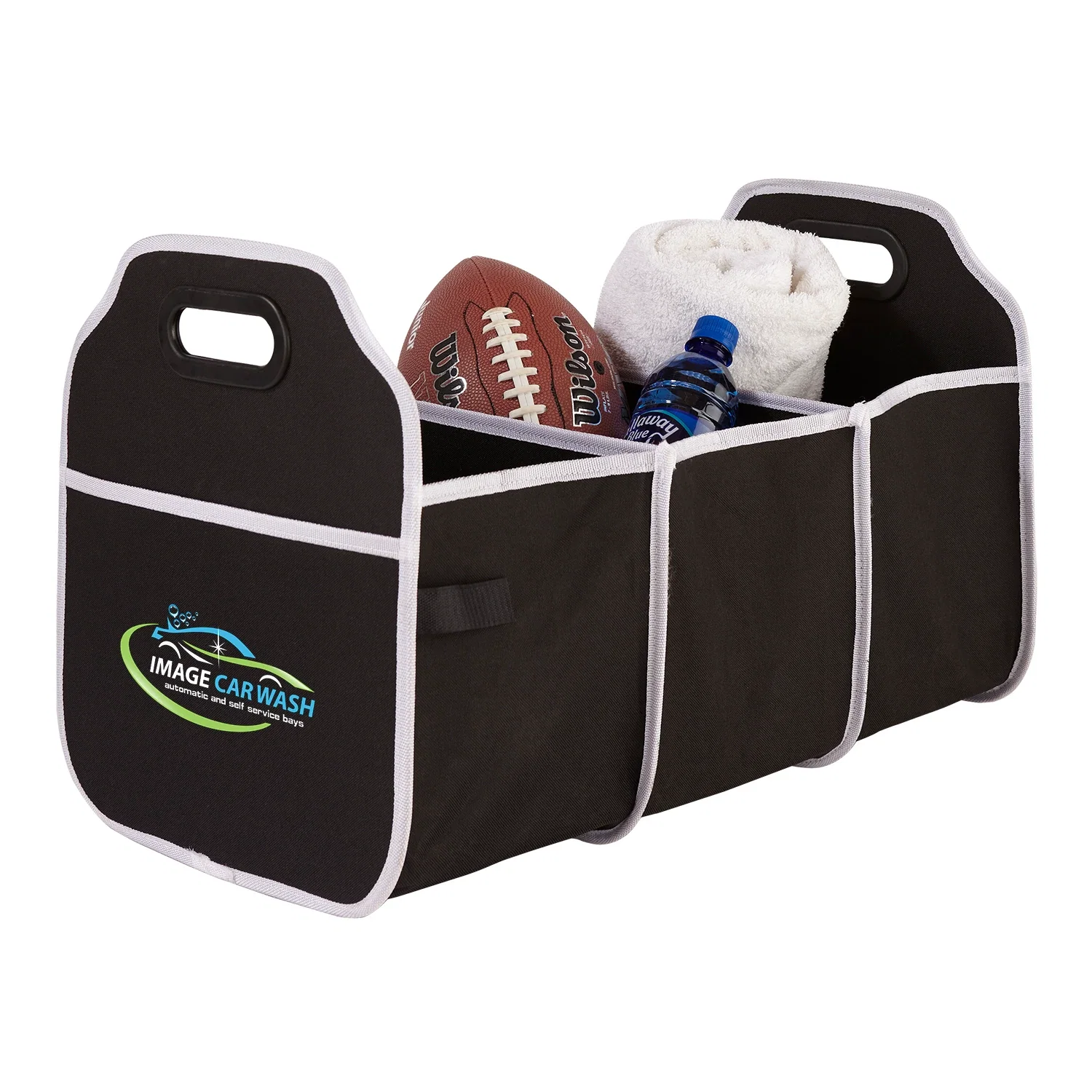 Logo Trunk Organizer — Black — view 2