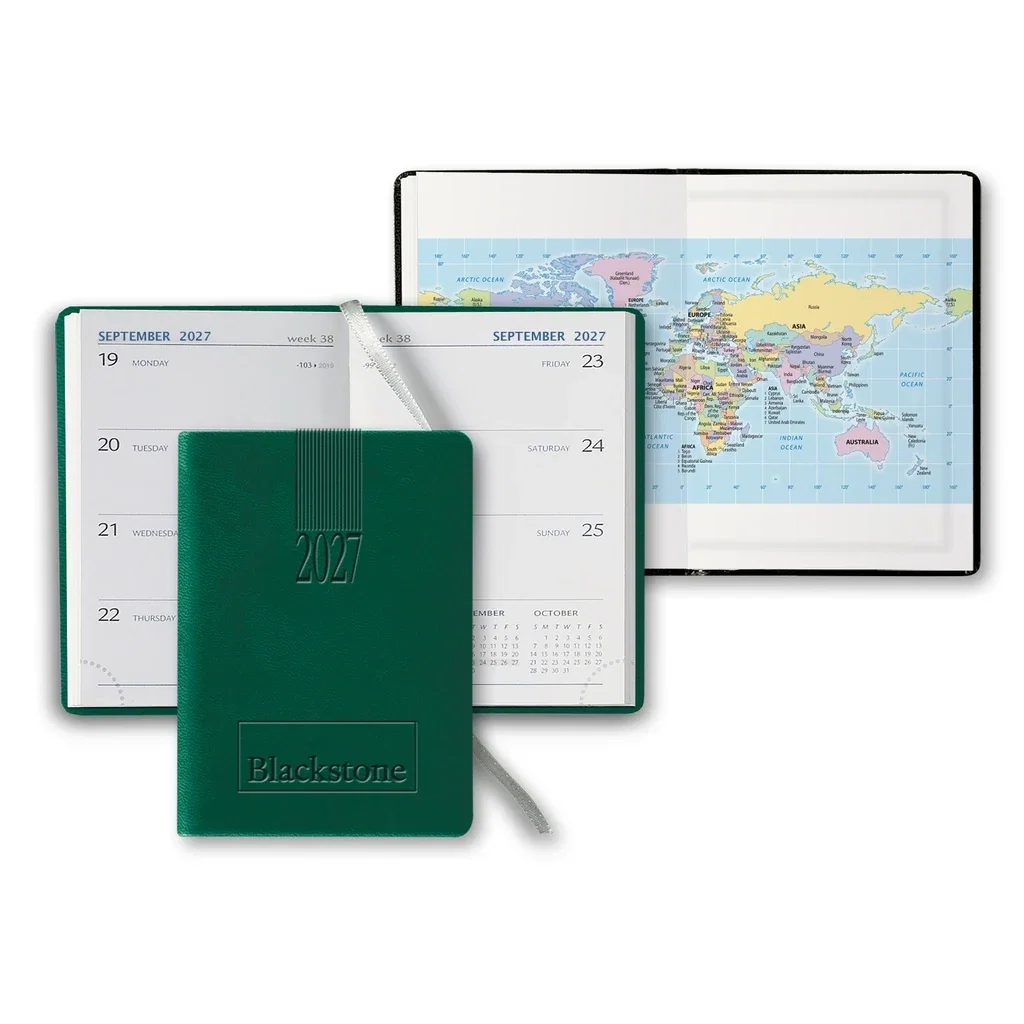 Tucson Small Pocket Upright Wkly — Jacket Color: Green — view 3