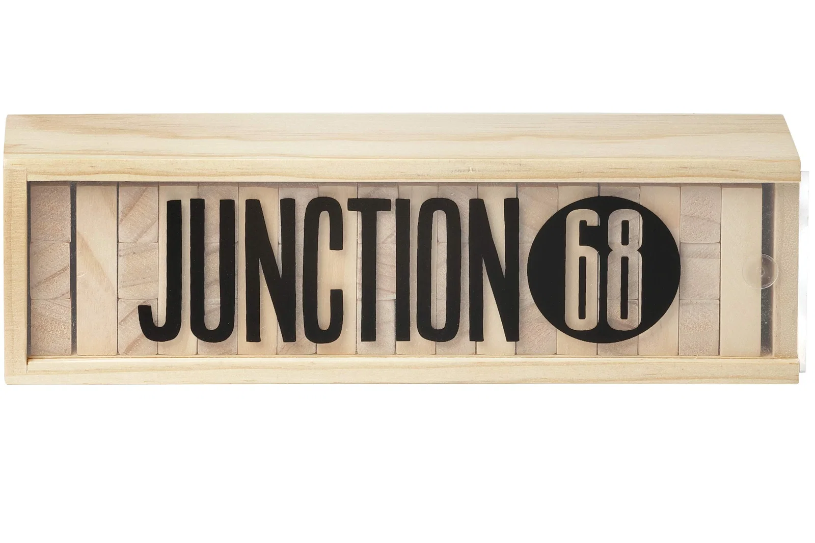 Custom Logo Tumbling Tower Wood Block Stacking Game — view 5