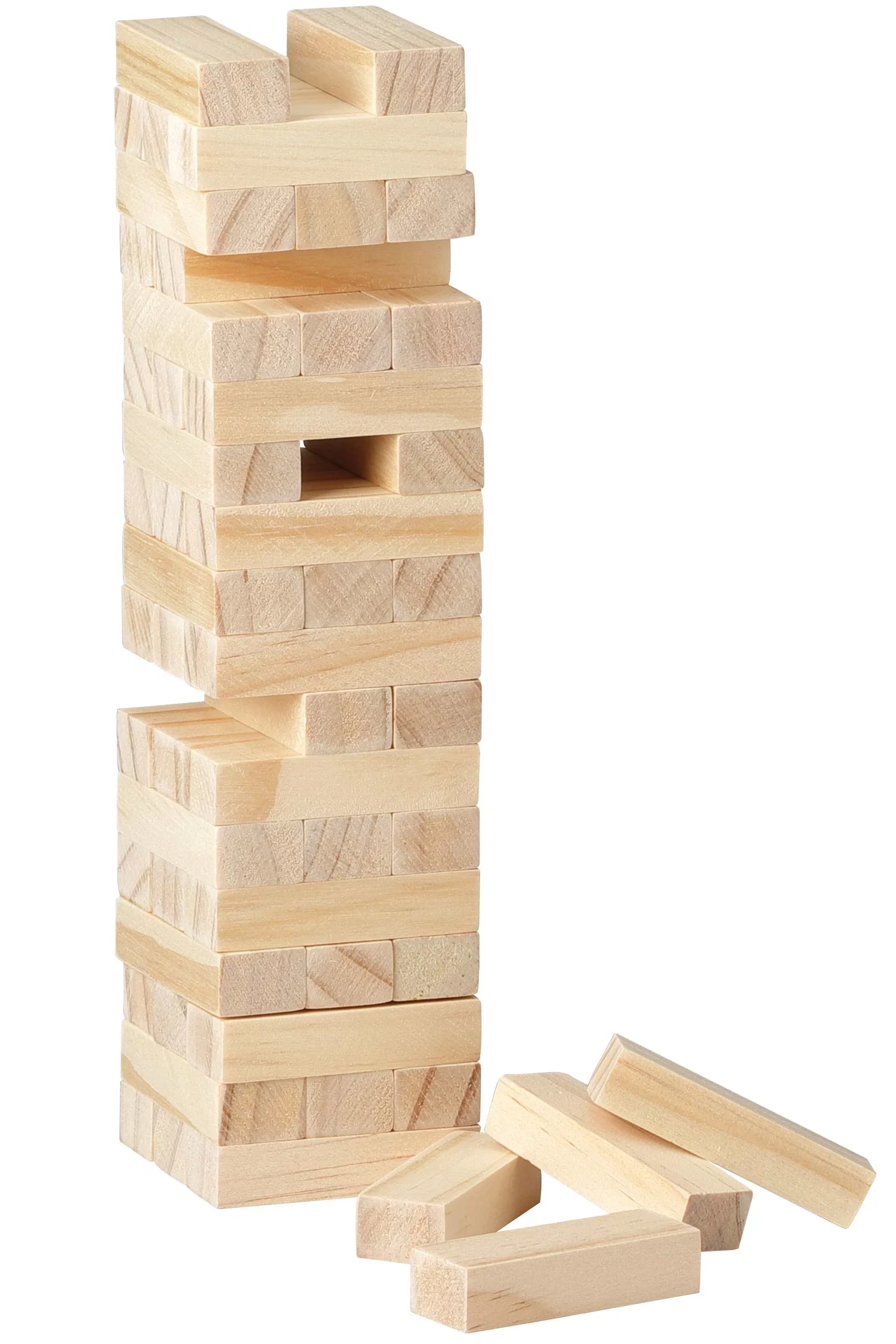 Custom Logo Tumbling Tower Wood Block Stacking Game — view 7