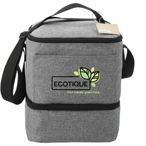 Tundra Recycled 9-Can Lunch Cooler, Two Insulated Compartments