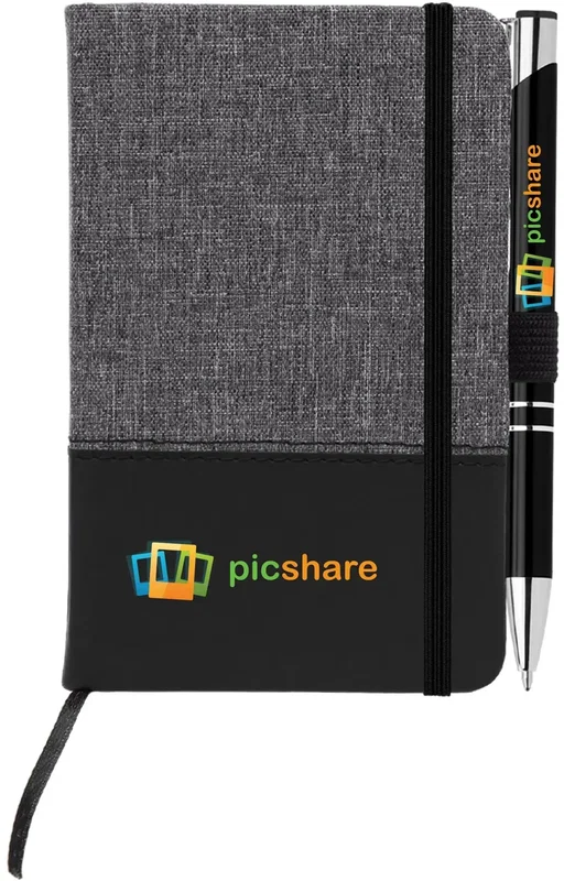 Twain Notebook & Tres-Chic Pen Gift Set — view 2