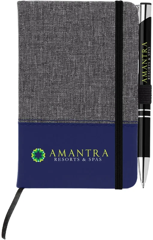 Twain Notebook & Tres-Chic Pen Gift Set — view 3