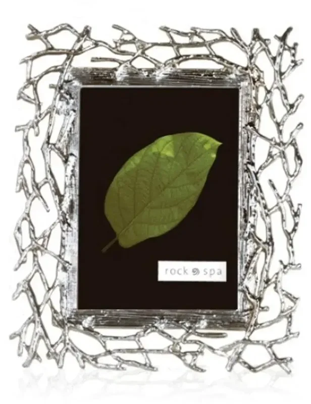 Twig Picture Frame - Gun Metal — view 2