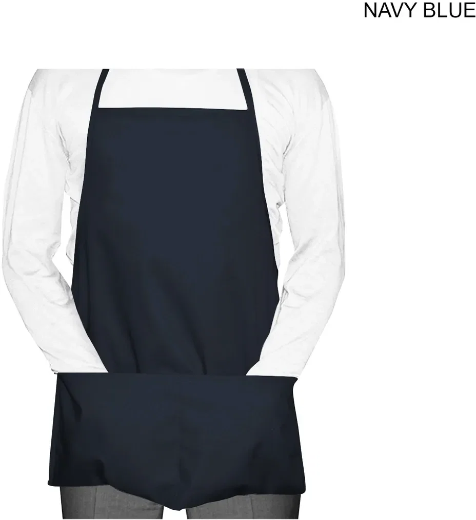 Twill Bib Apron with 2 pockets (19x24) — view 4