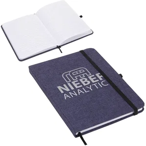 Twill Heathered Hardcover Journal