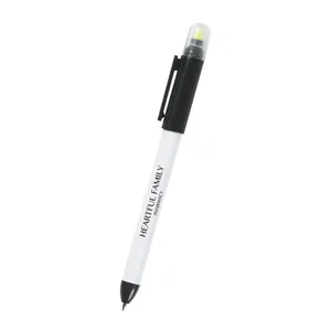 Twin-Write Pen & Chisel Highlighter