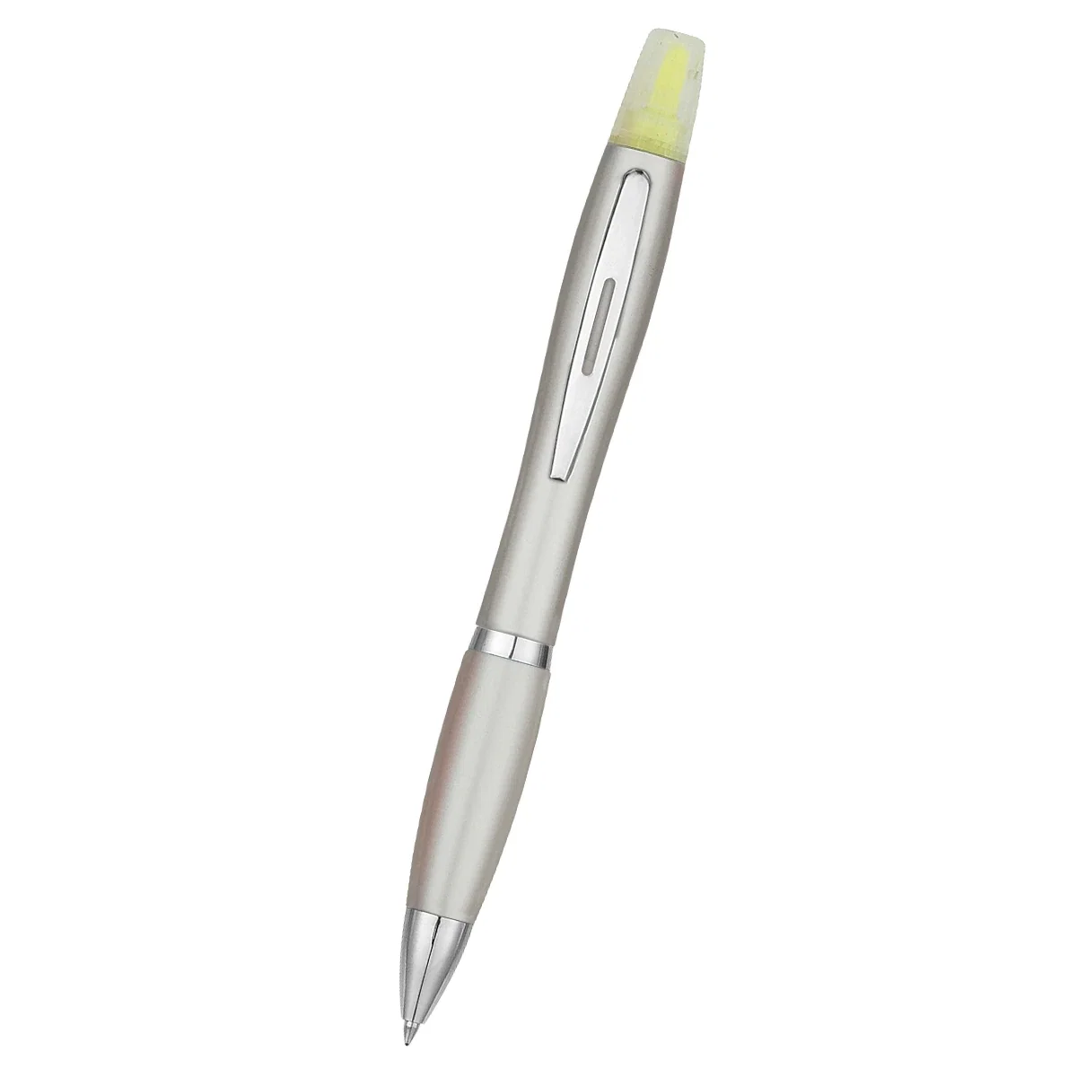Writing tip shown at the base of the pen