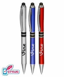 Twist-Action Stylus Pen with Eclipse Design