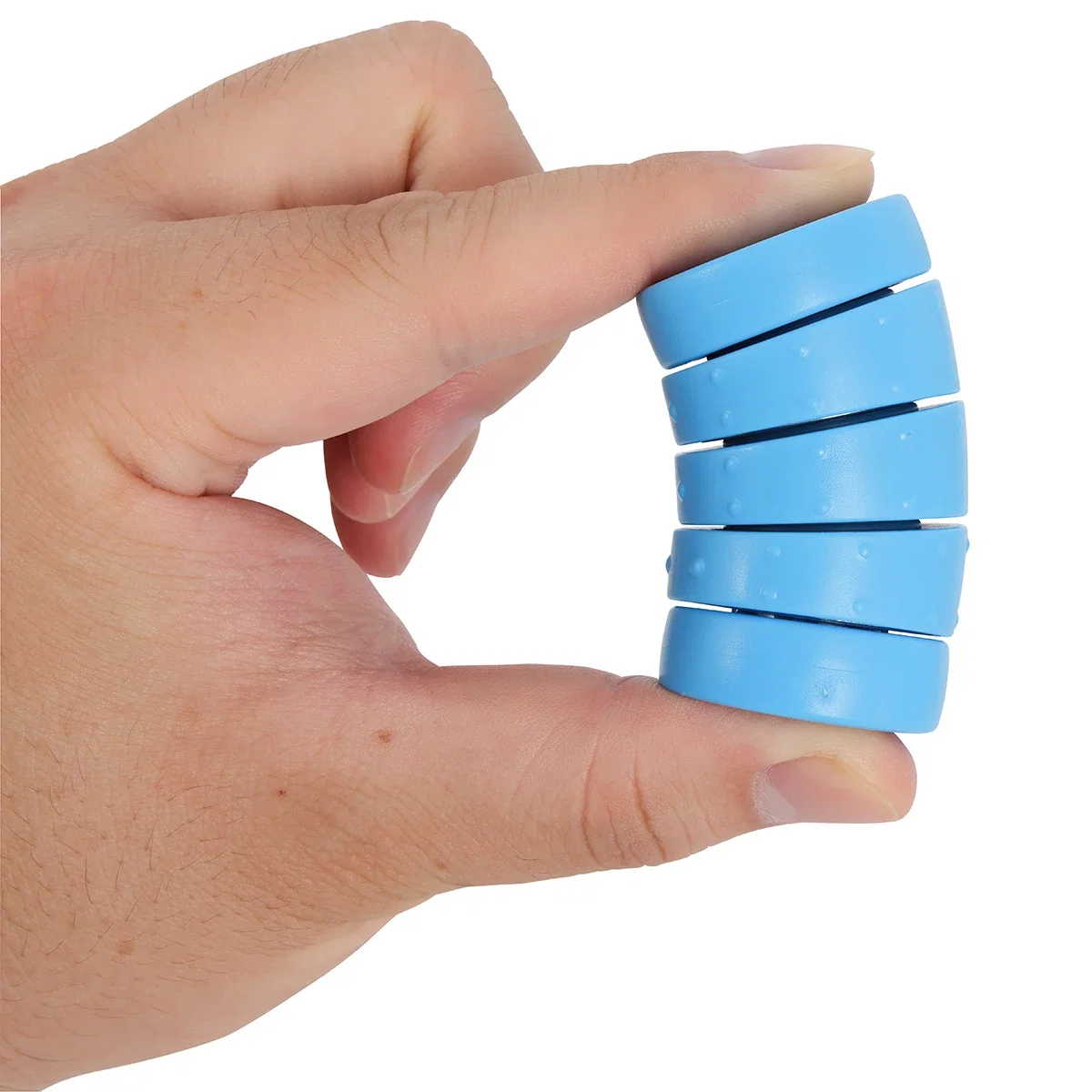 Promotional Twist & Turn Fidget Game in use, hands twisting the branded puzzle