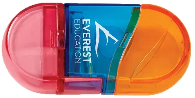 Twister 2-in-1 Pencil Sharpener with Eraser — view 3