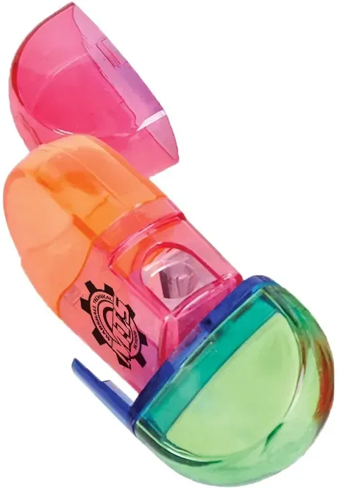 Twister 2-in-1 Pencil Sharpener with Eraser — view 4