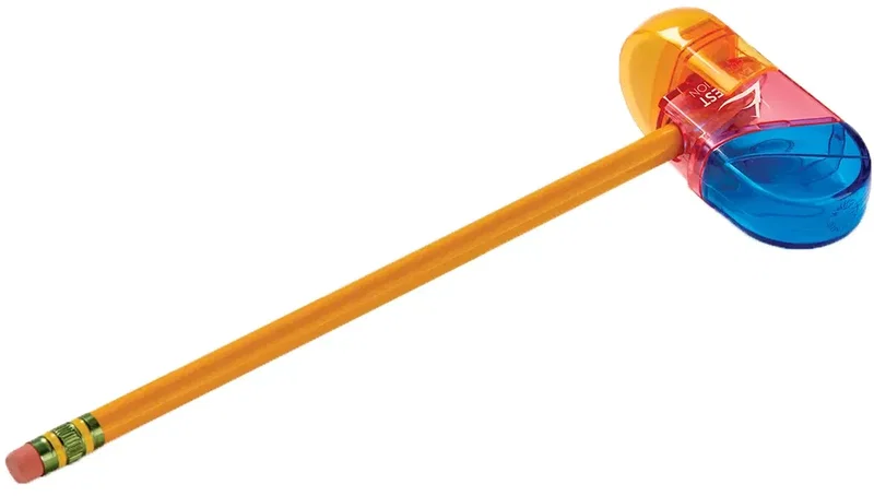 Twister 2-in-1 Pencil Sharpener with Eraser — view 7