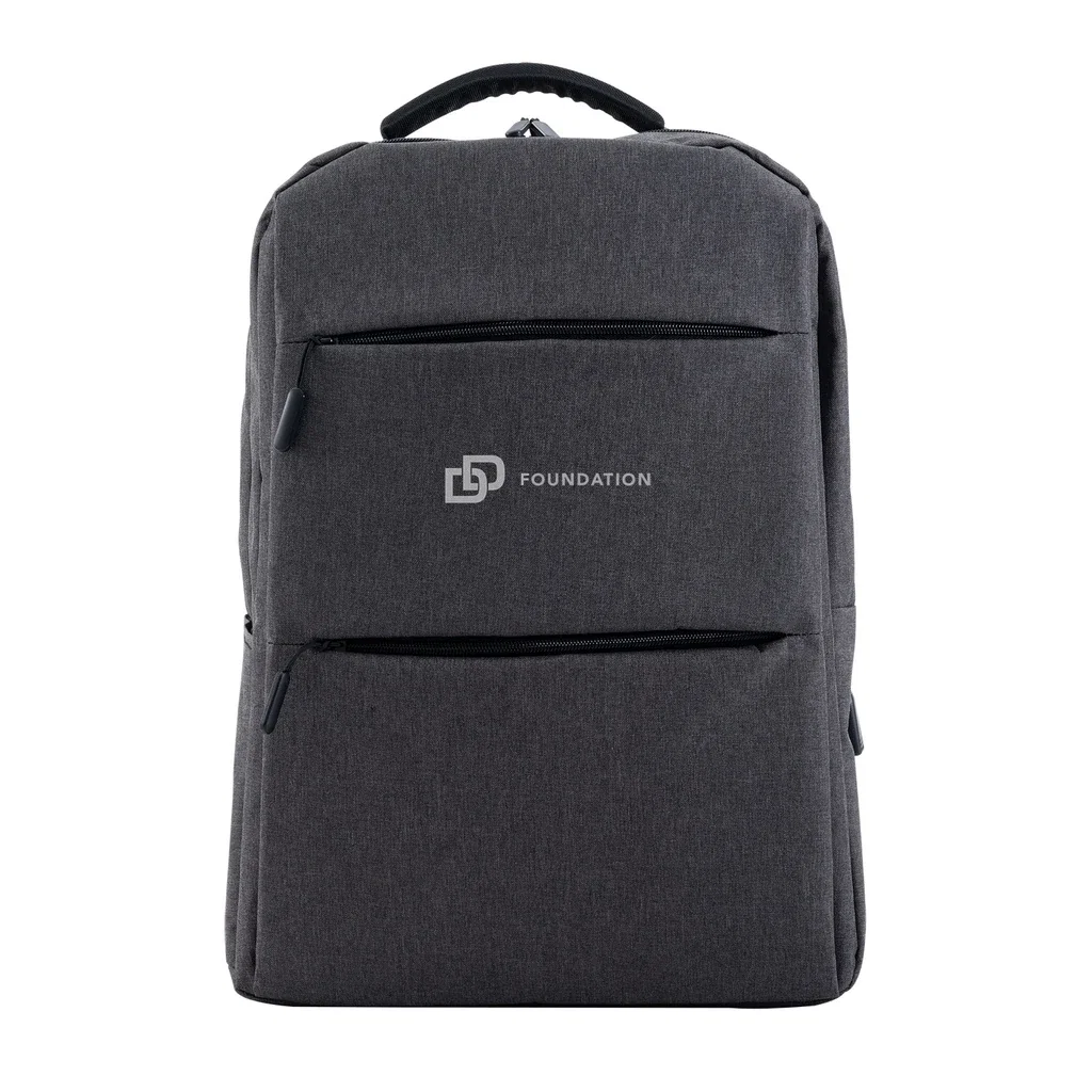 Two Pocket Business Backpack — Gray — view 2