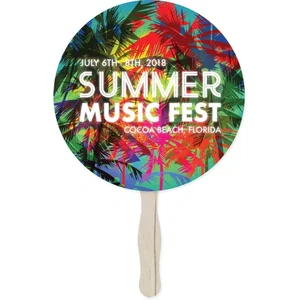 Two-Sided Full-Color Hand Fan