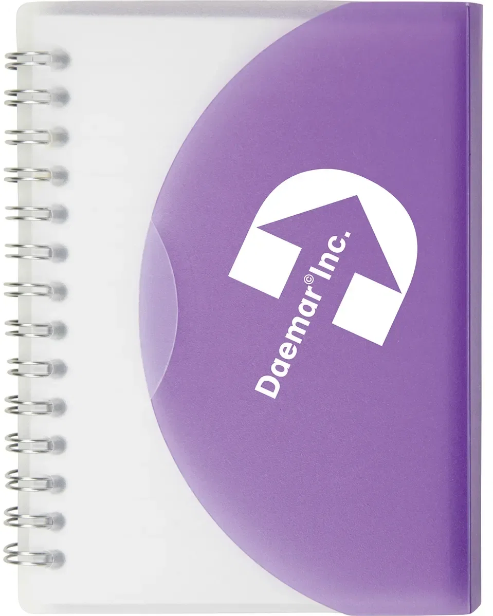 Two-Tone 3"x 4" Junior Spiral Notebook — view 2