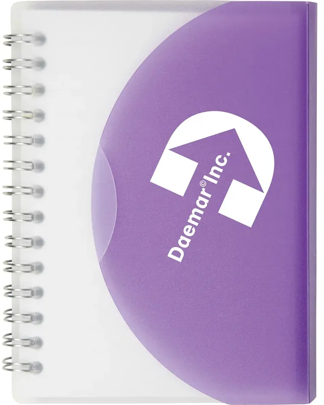 Two-Tone 3"x 4" Junior Spiral Notebook — view 2