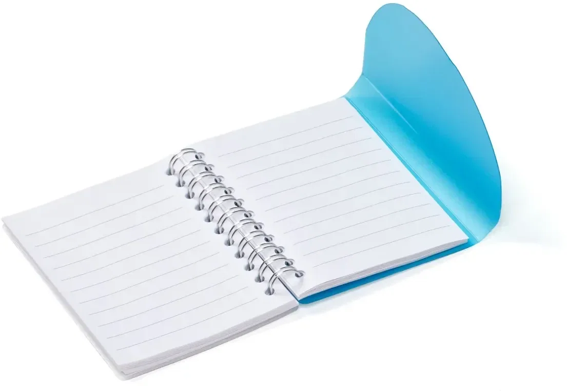 Two-Tone 4"x 5" Spiral Notebook — view 3