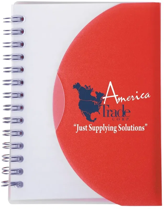 Two-Tone 4"x 5" Spiral Notebook — view 5