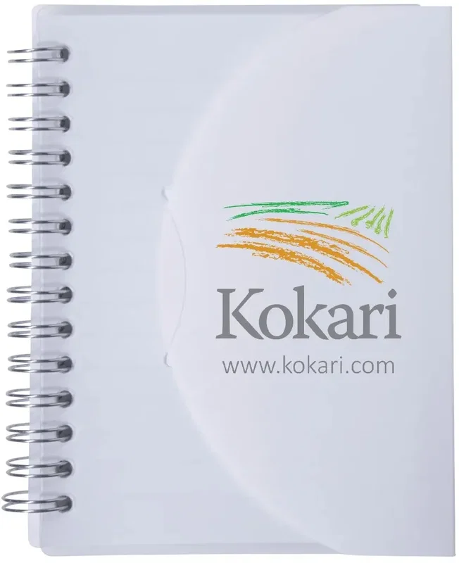 Two-Tone 4"x 5" Spiral Notebook — view 9