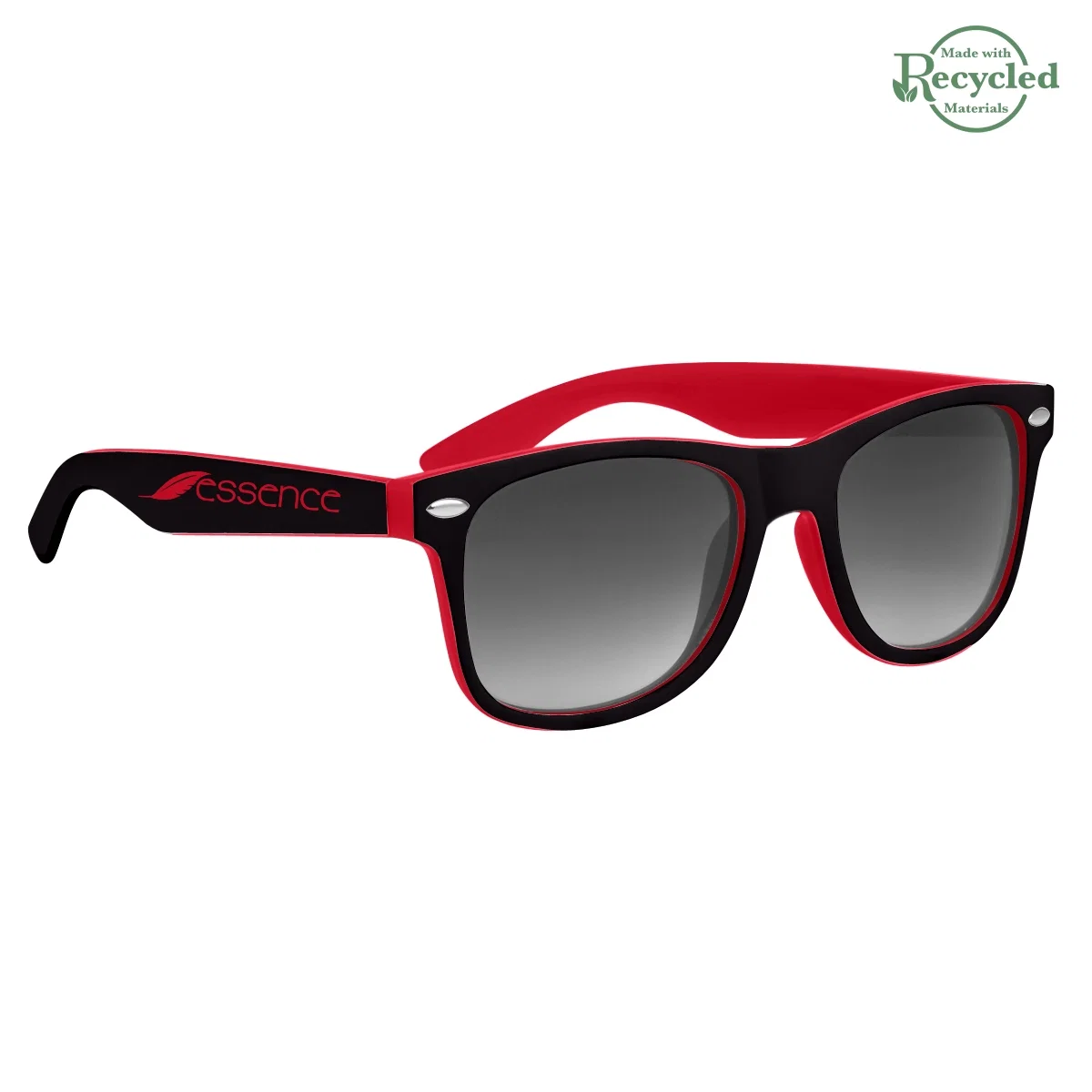 Two tone Malibu sunglasses shown from the front
