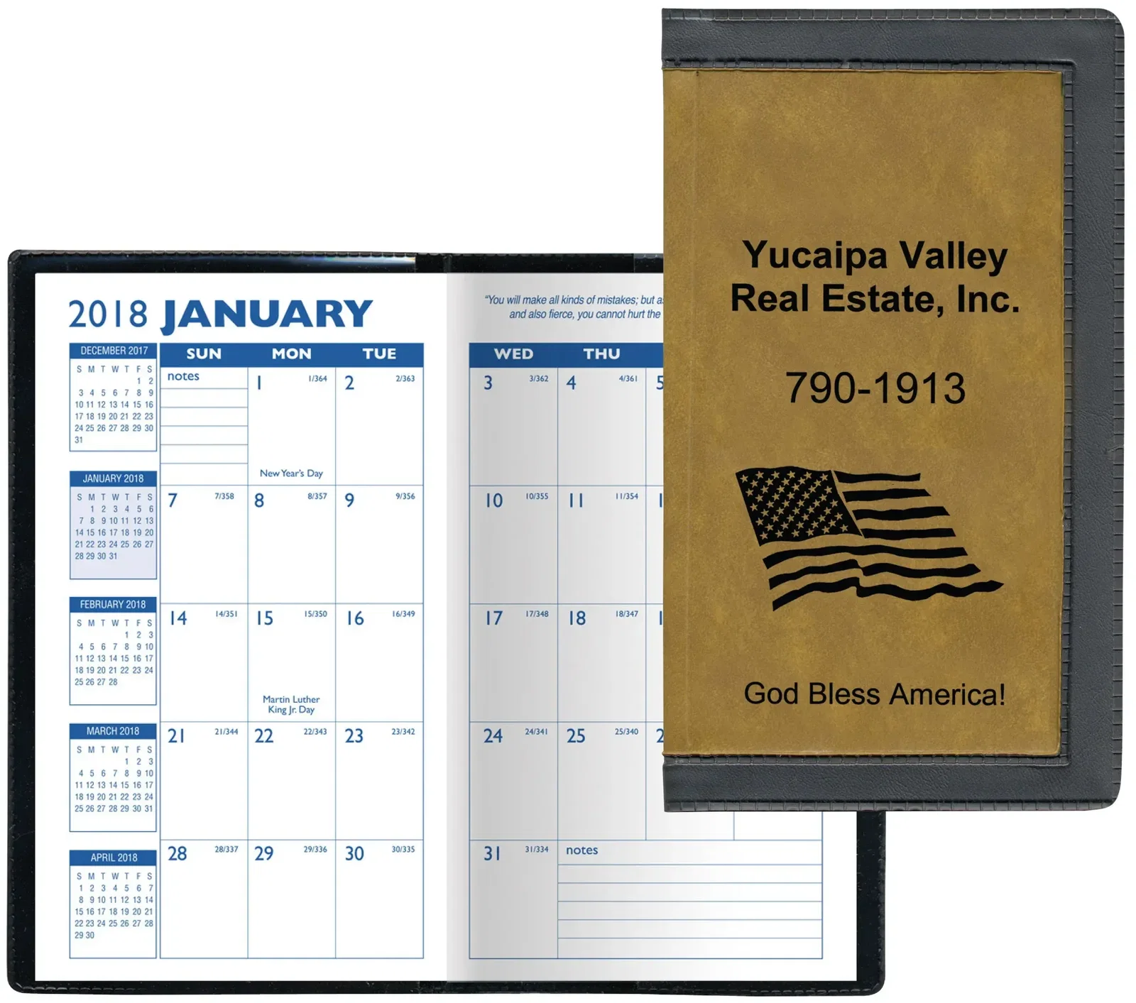 Custom Monthly Planner — view 2