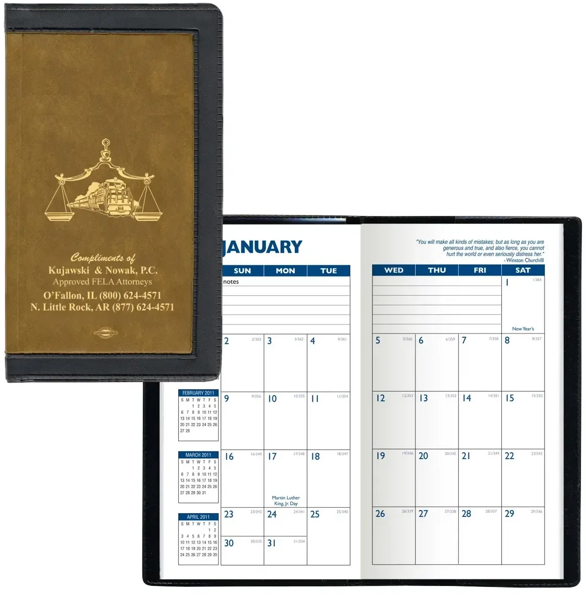 Custom Monthly Planner — view 3
