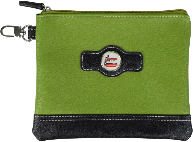 Custom Two Tone Zipper Valuables Pouch — view 2