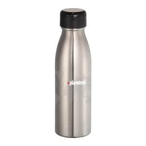 Branded Insulated Bottle with Bluetooth Earbuds - 20oz