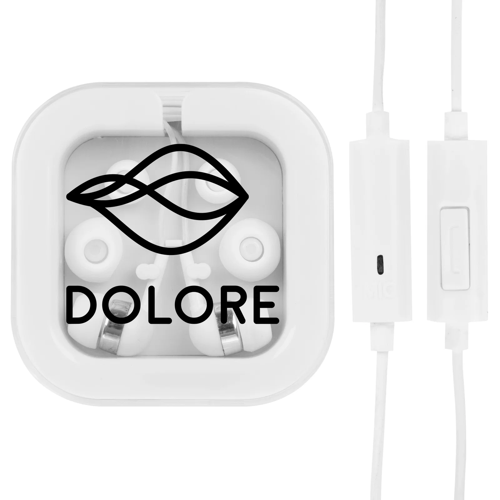 Wired earbuds with an inline microphone and Type-C connector