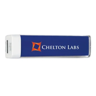 Slim tube battery that charges phones away from an outlet