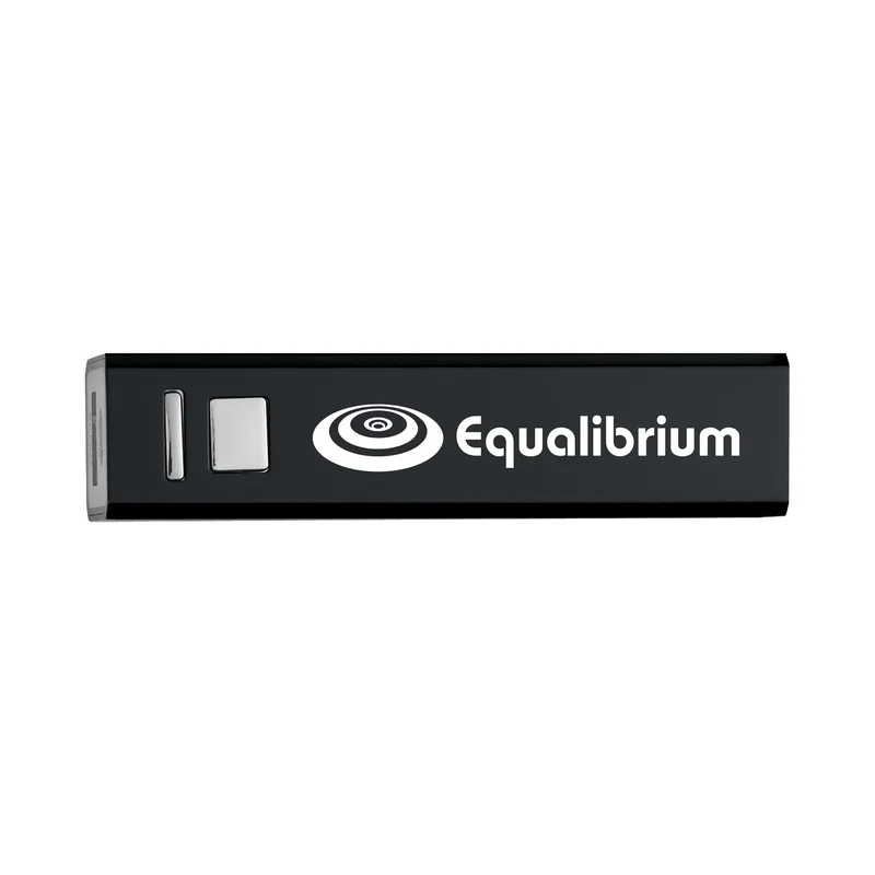 USB port set into the flat end cap
