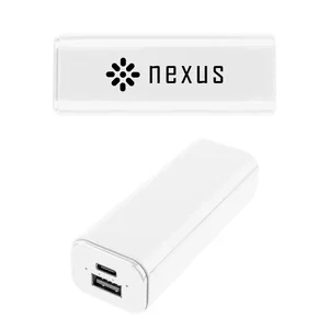 Ul Listed 5,000 mAh rABS Power Bank