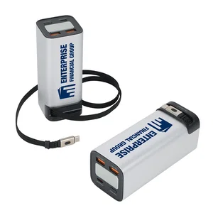 Ultimate 20000mAh 100W PD Power Bank with Retractable Charging Cable
