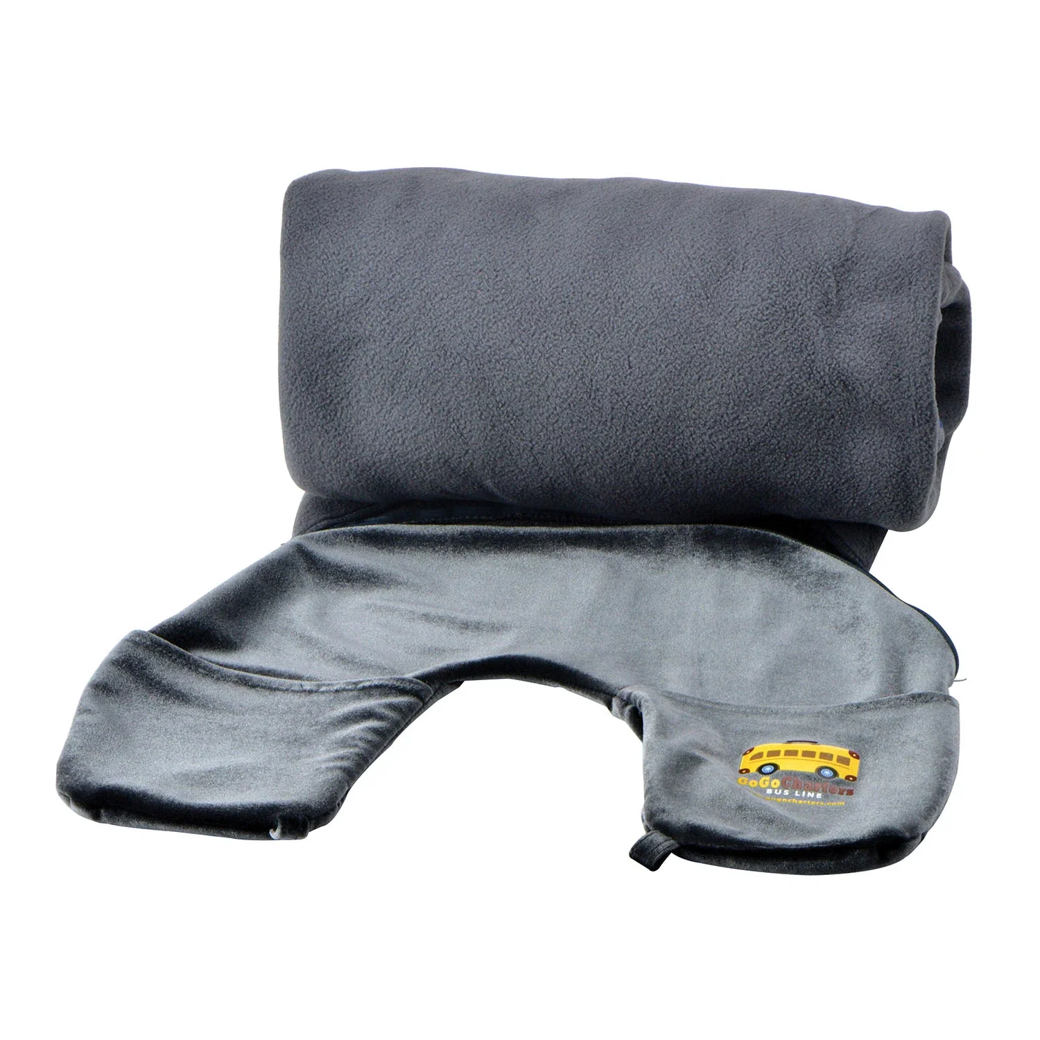 Custom Printed Ultimate Travel Companion — Gray — view 3