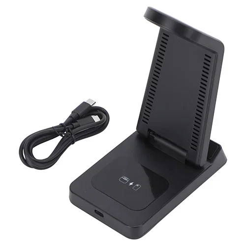 Close-up of the Ultra branded charging station imprint area on the base