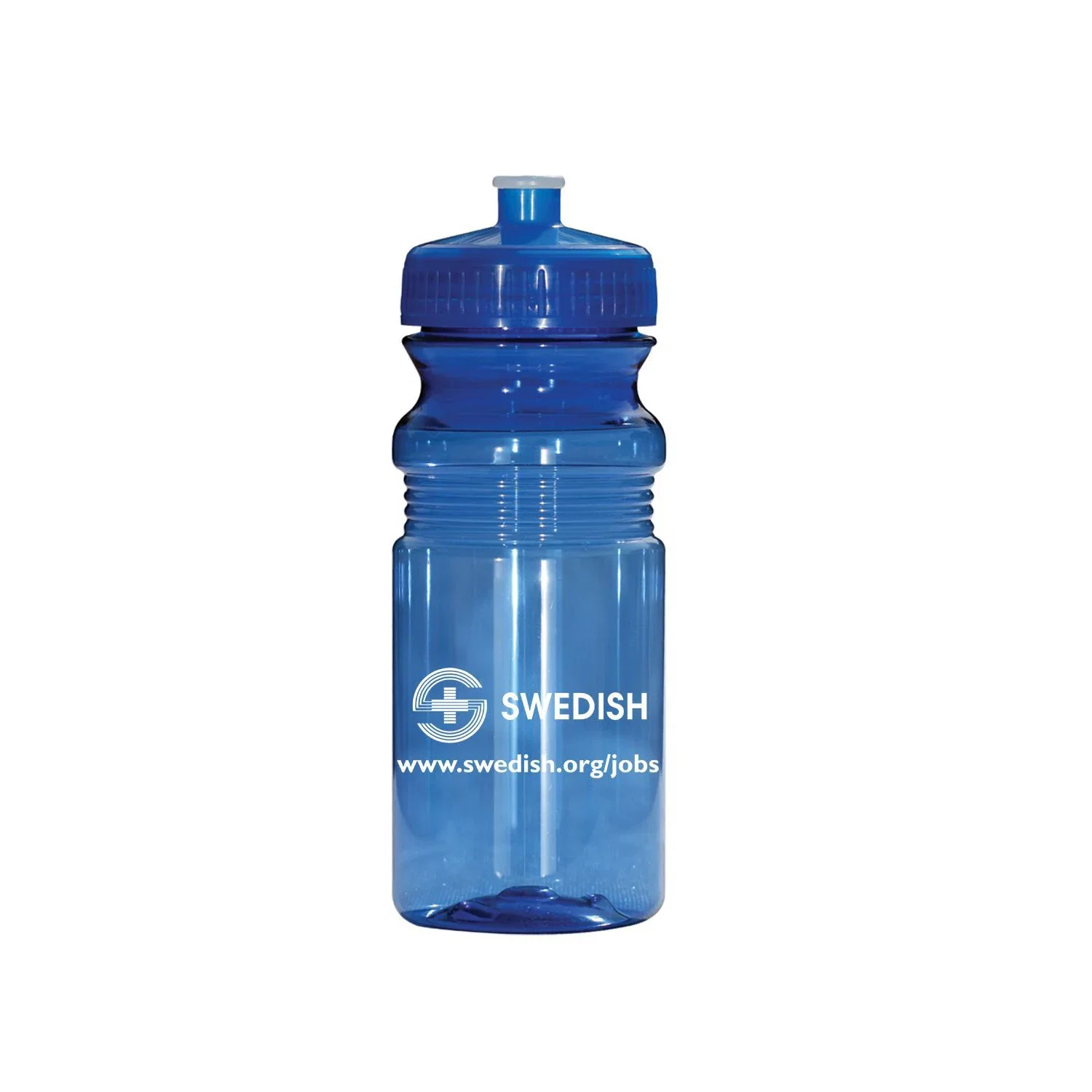 Ultra Lite 20 Oz Sports Bottle — Blue — view 2