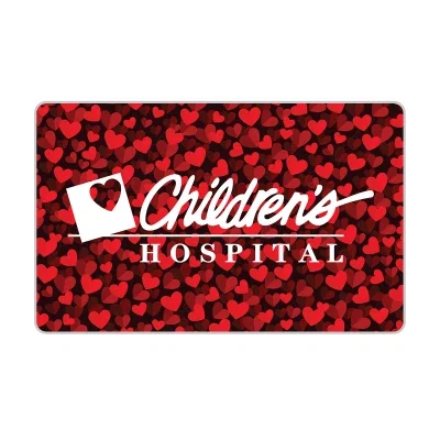Rectangular sticker with softly rounded corners shown blank