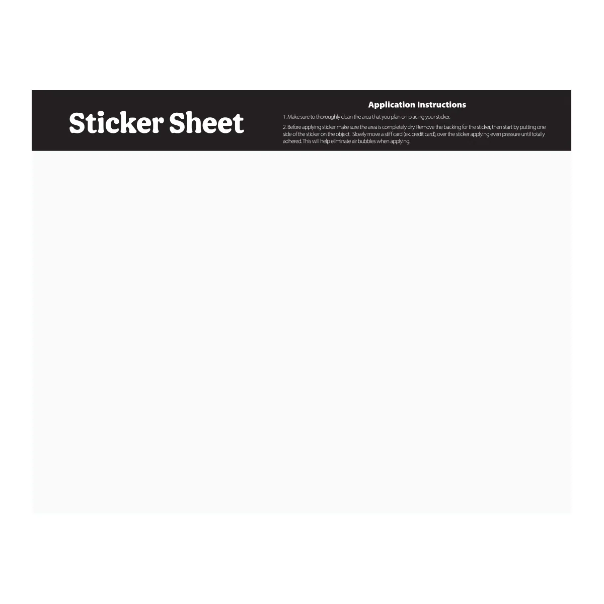 Repositionable shapes arranged across the larger sheet format