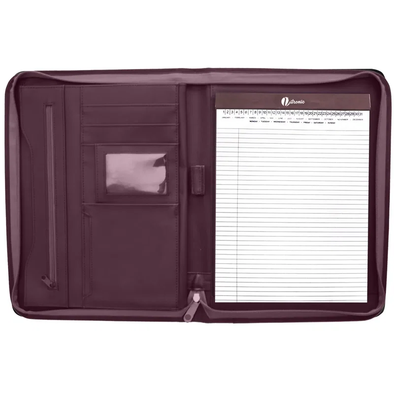 Ultrahyde Zippered Padfolio — view 2