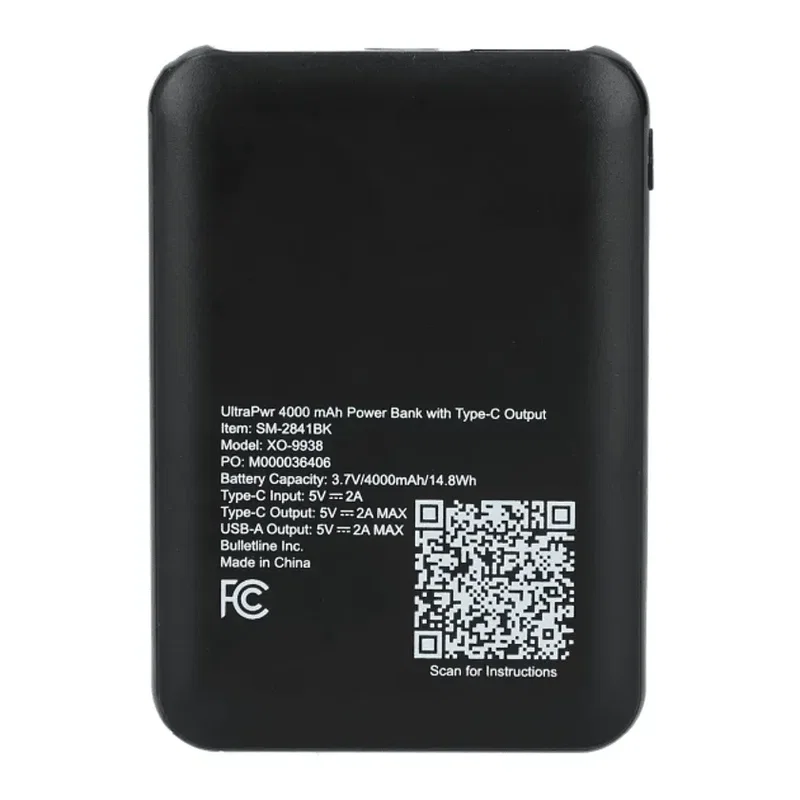 UltraPwr 4000 mAh Power Bank with Type-C Output — view 6