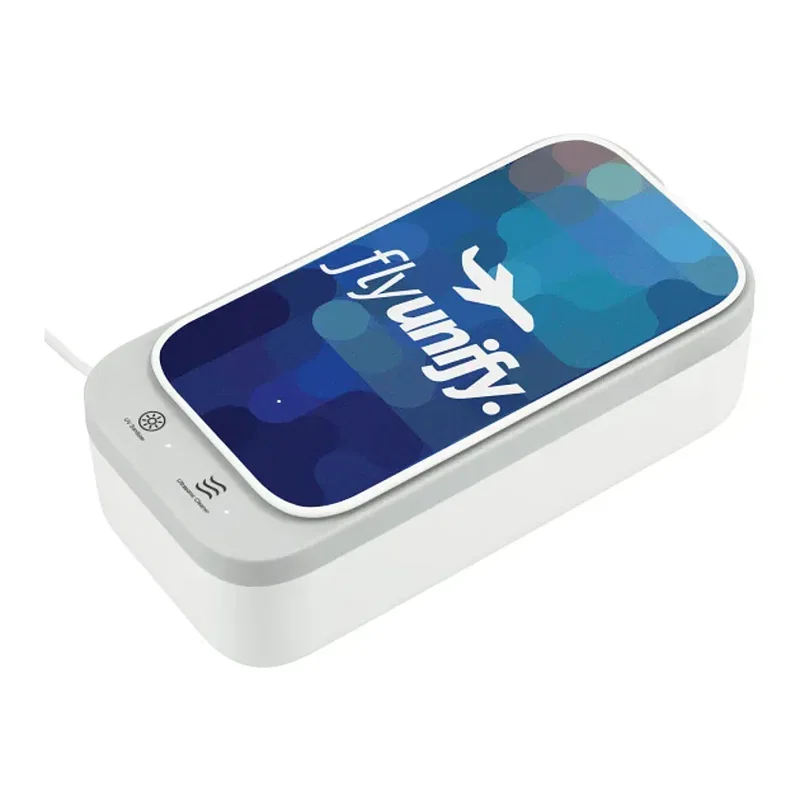 Branded Ultrasonic Cleaner with UV Sanitizer and Wireless Charging - 500ml Capacity — view 11
