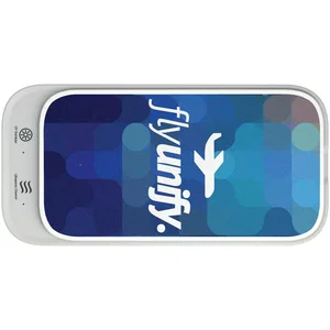 Ultrasonic Cleaner with UV Sanitizer and 10W Wireless Charging