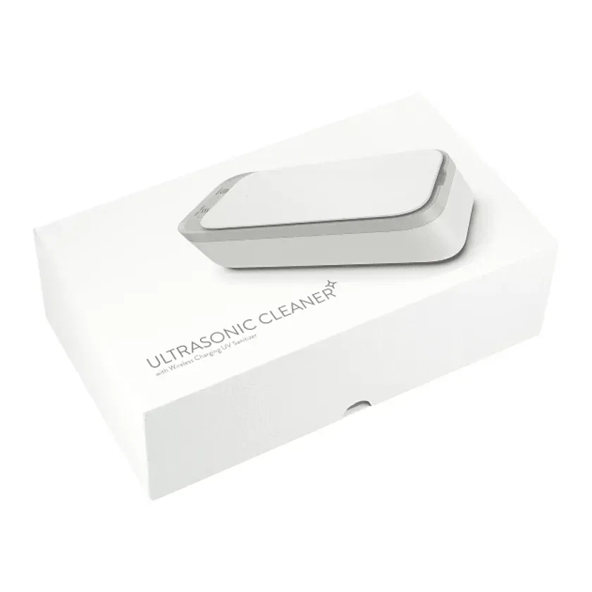 Branded Ultrasonic Cleaner with UV Sanitizer and Wireless Charging - 500ml Capacity — view 2
