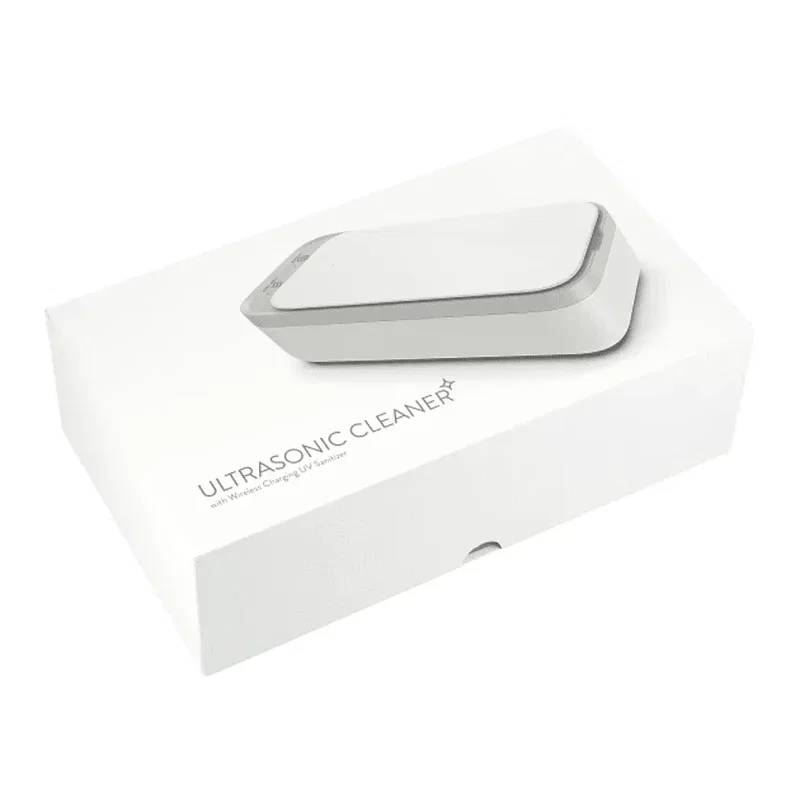 Branded Ultrasonic Cleaner with UV Sanitizer and Wireless Charging - 500ml Capacity — view 2