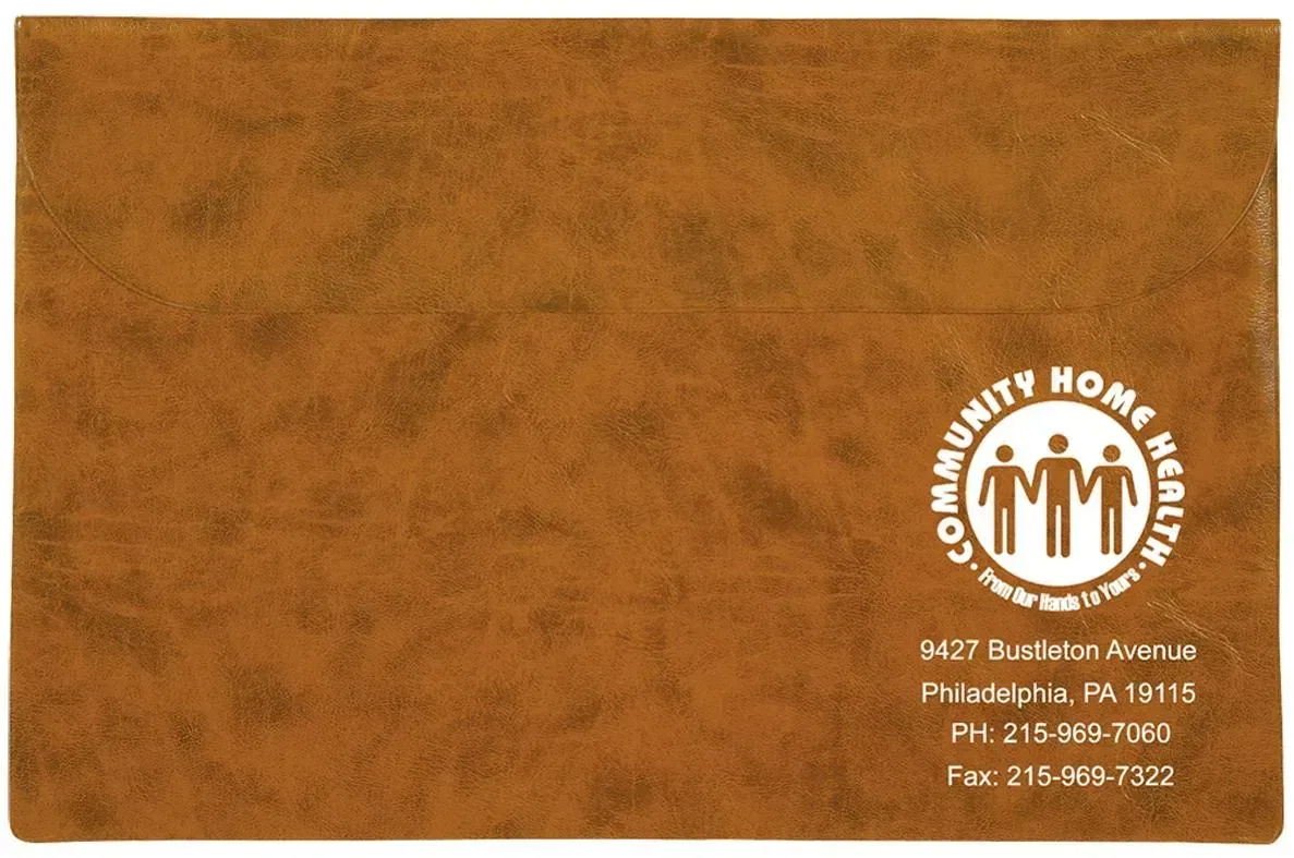 Custom Executive Vinyl Underarm Portfolio — view 3